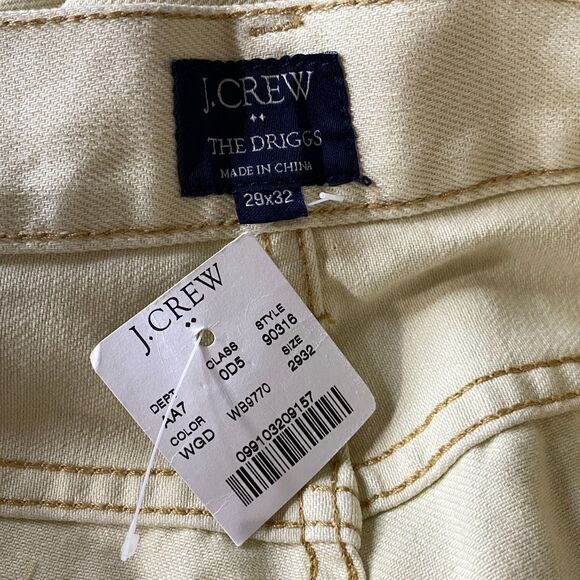 New J. Crew The Driggs Slim Fit Jean Men's Size 29 x 32 - Picture 3 of 6